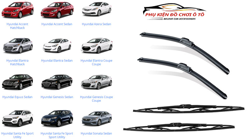 Cần gạt mưa Hyundai