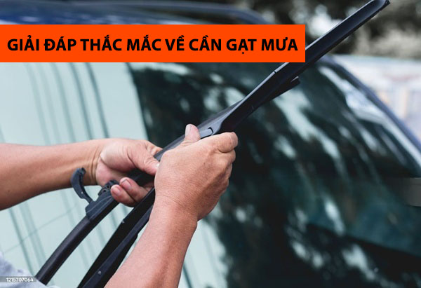 Giải đáp về gạt mưa ô tô