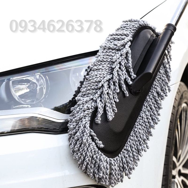 Chổi dẹt vệ sinh ô tô, cây lau dọn nội thất xe hơi