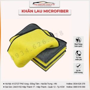 Khăn lau xe Microfiber 3m
