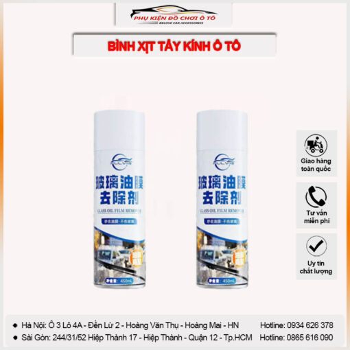 Bình Xịt Tẩy Ố Kính Ô Tô