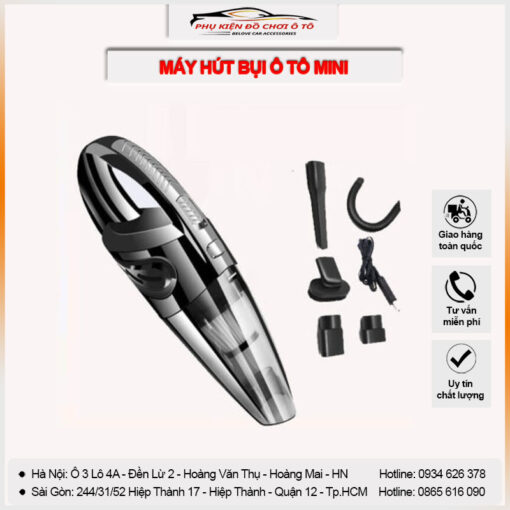 Máy hút bụi xe ô tô mini