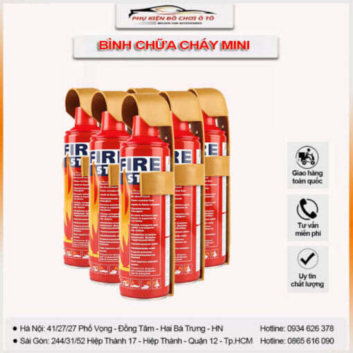 Bình chữa cháy mini dung tích 500ml