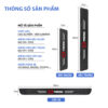 Miếng Dán Carbon Chống Trầy Xước bảo vệ Bậc Cửa ô tô
