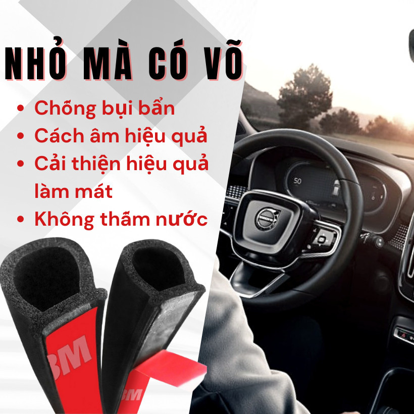 Gioăng cao su chữ D là sản phẩm hữu ích trong ngành ô tô