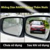 tấm dán gương kính chống đọng nước mưa ô tô
