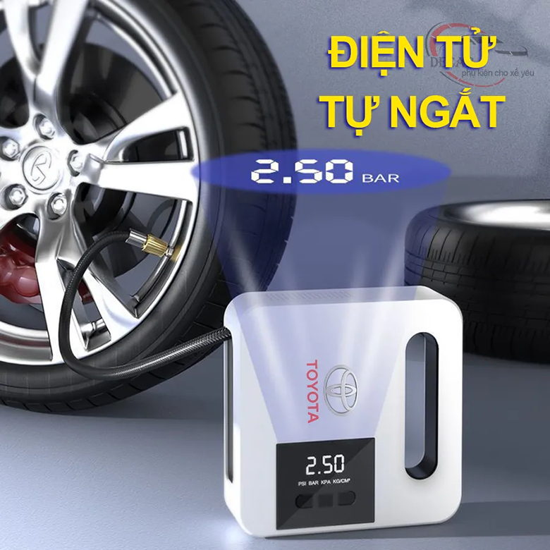 Bơm Lốp Ô Tô Toyota có tốt không?
