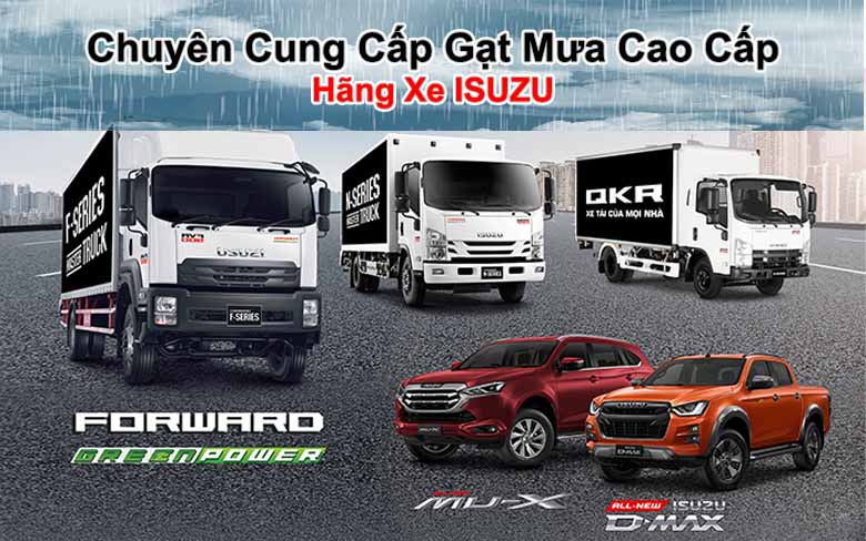Cần gạt mưa xe ISUZU