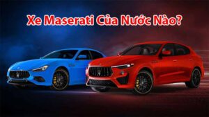 Xe Maserati của nước nào? Các mẫu xe Maserati nổi bật tại Việt Nam