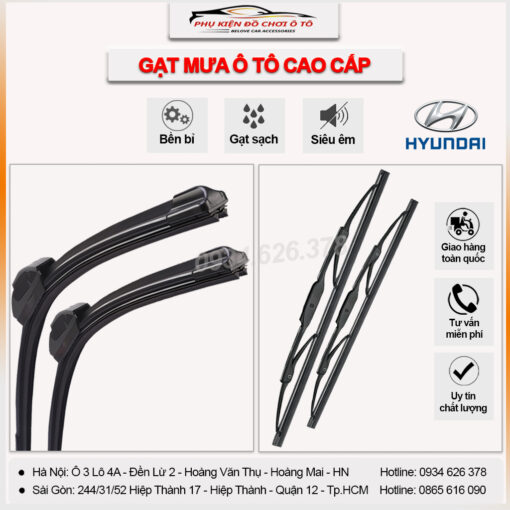 gạt mưa ô tô hyundai