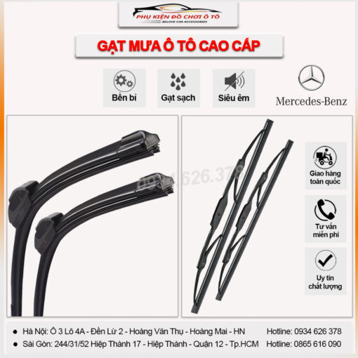 cần gạt mưa mercedes - benz