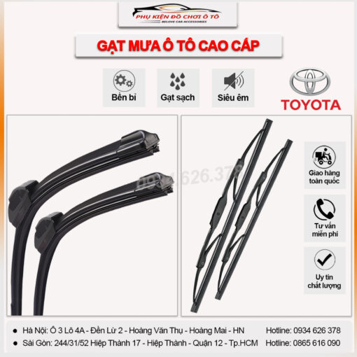 gạt mưa ô tô toyota