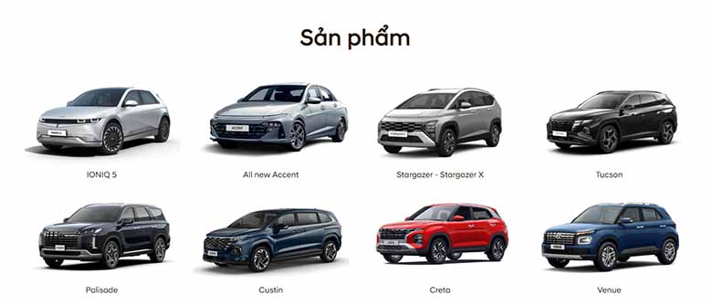 Xe Hyundai của nước nào? Giá xe Huyndai Việt Nam