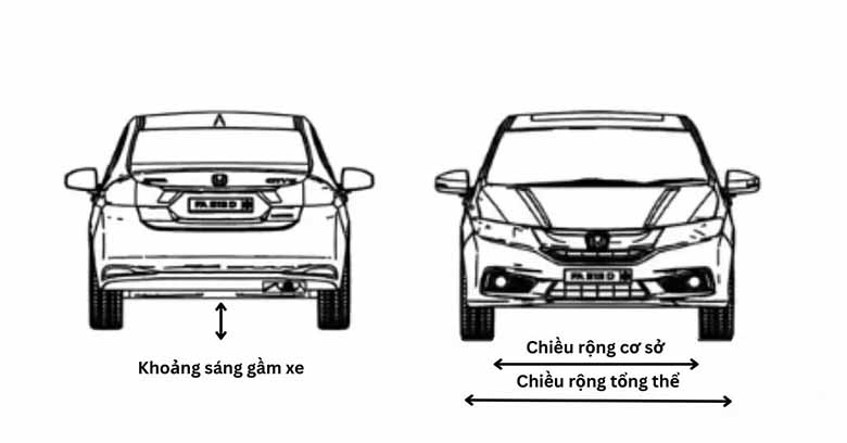 Kích thước xe Honda City: Ưu nhược điểm của xe Honda City 2023