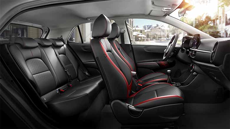 Kích thước xe Kia Morning: Vừa vặn trong lòng phố thị