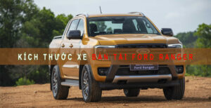 kích thước xe bán tải Ford Ranger