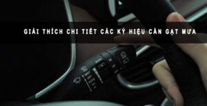 các ký hiệu cần gạt mưa ô tô
