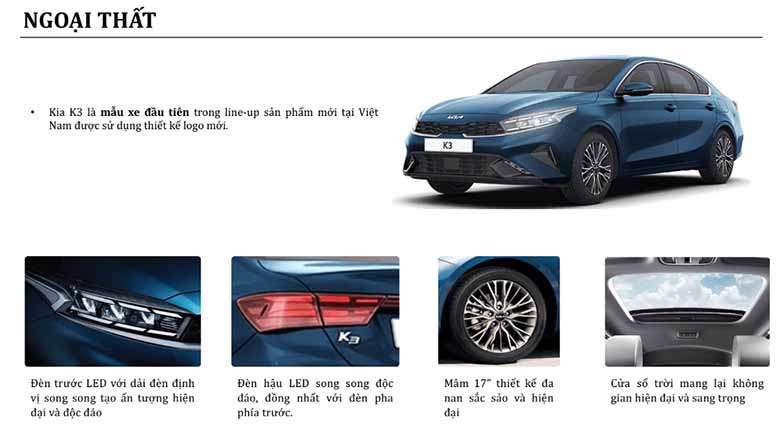 Kích thước Kia K3 2022: Đủ "chất" để chinh phục bạn?