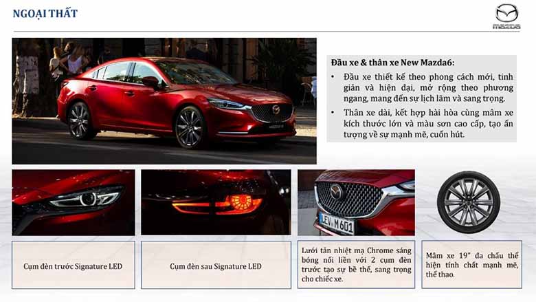 Kích thước xe Mazda 6: Đủ lớn để bạn yêu, đủ nhỏ để bạn điều khiển