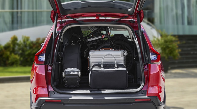 khoang hành lý crv 2024