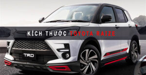kích thước toyota raize