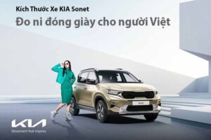 Kích thước xe KIA Sonet: Đo ni đóng giày cho người Việt