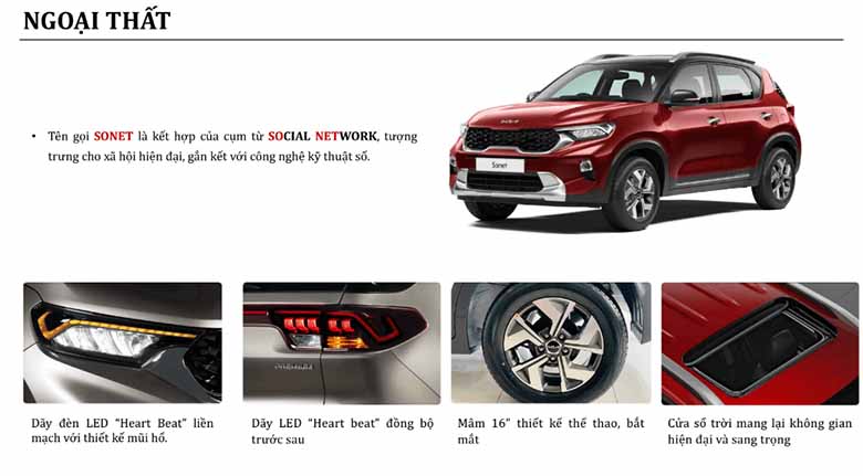 Kích thước xe KIA Sonet: Đo ni đóng giày cho người Việt