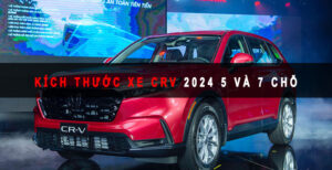 Kích thước xe CRV 2024 5 và 7 chỗ