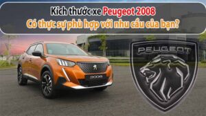 Kích thước Peugeot 2008 có thực sự phù hợp với nhu cầu của bạn?