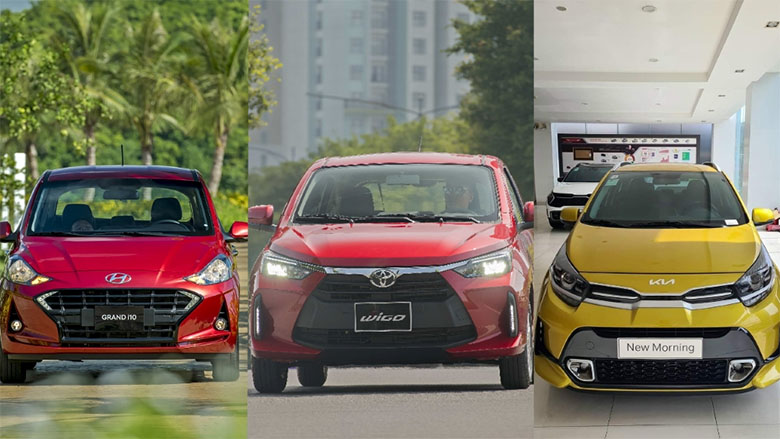 So sánh Wigo với các đối thủ cùng phân khúc