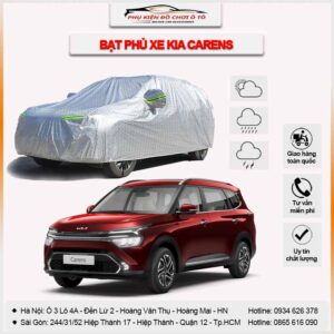 Bạt phủ xe Kia Carens 3 lớp vải dù Oxford
