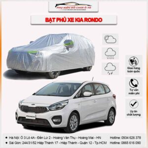 Bạt phủ xe Kia Rondo 3 lớp vải dù Oxford
