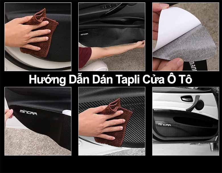 Bộ Dán Tapli Cửa Ô Tô