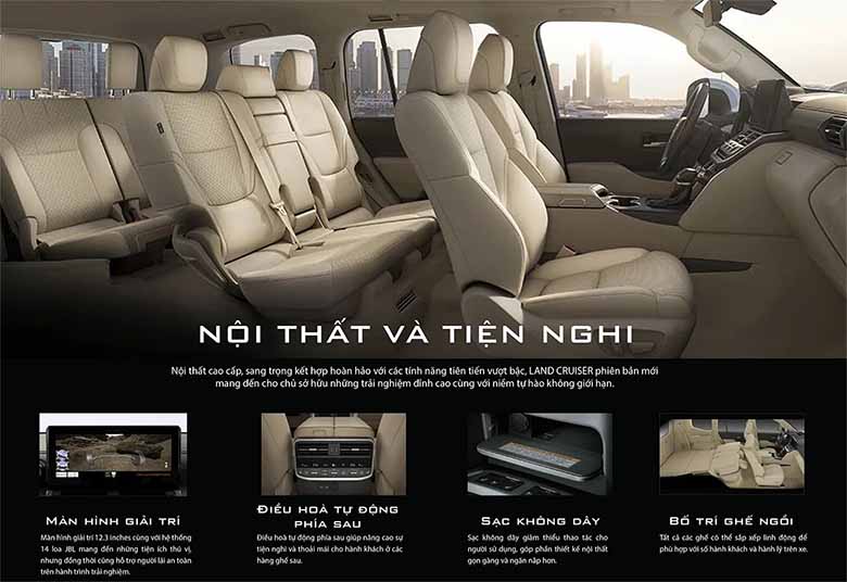 Kích Thước Xe Toyota Land Cruiser: Những Đặc Điểm Nổi Bật