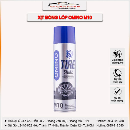 Xịt Bóng Lốp Omino M10