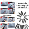 Cần gạt mưa sau ô tô