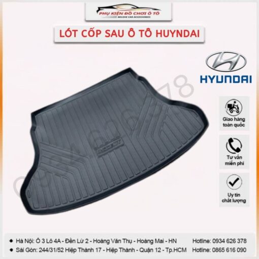 Lót cốp sau ô tô Huyndai