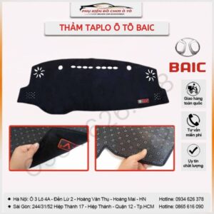 thảm taplo ô tô Baic