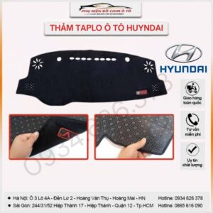 Thảm taplo ô tô Huyndai