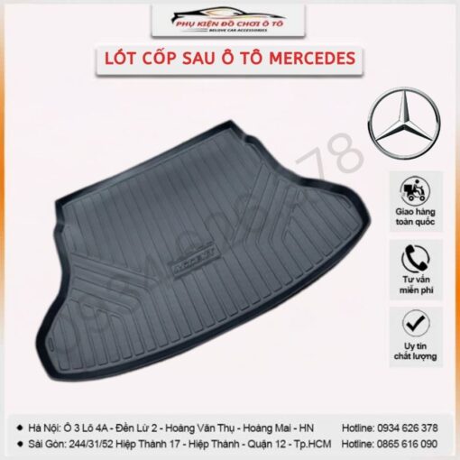 lót cốp sau ô tô Mercedes