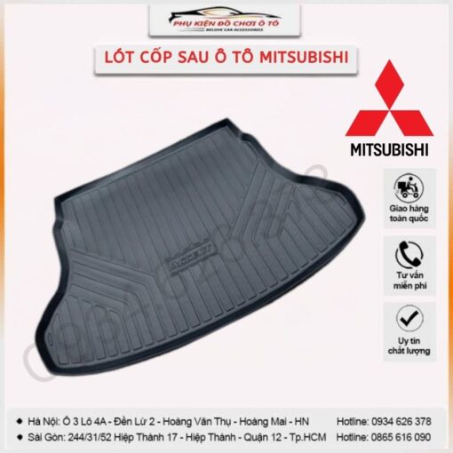 lót cốp sau ô tô Mitsubishi