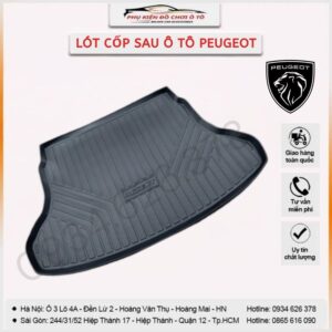 lót cốp sau ô tô Peugeot