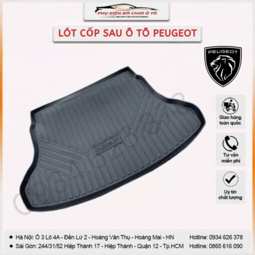lót cốp sau ô tô Peugeot