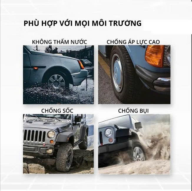 Cảm Biến Áp Suất Lốp Cảnh Báo Âm Thanh Bằng Tiếng Việt, Màn Hình Oled, Thiết Kế Sang Trọng - Ảnh 6