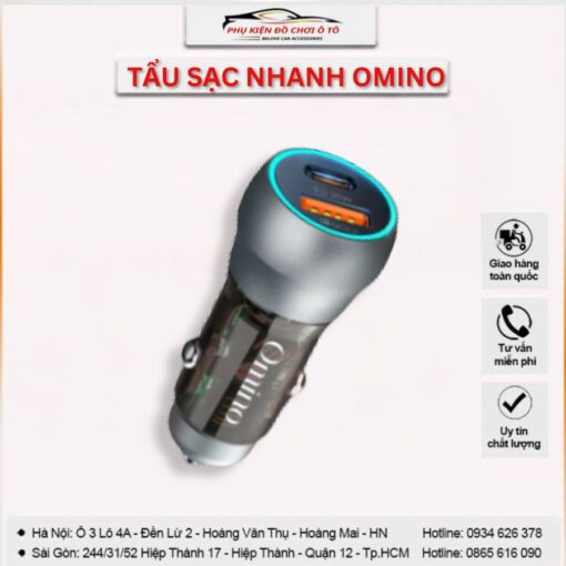 tau sac nhanh o to omino