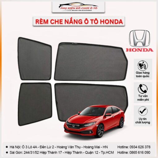 rèm che nắng ô tô Honda