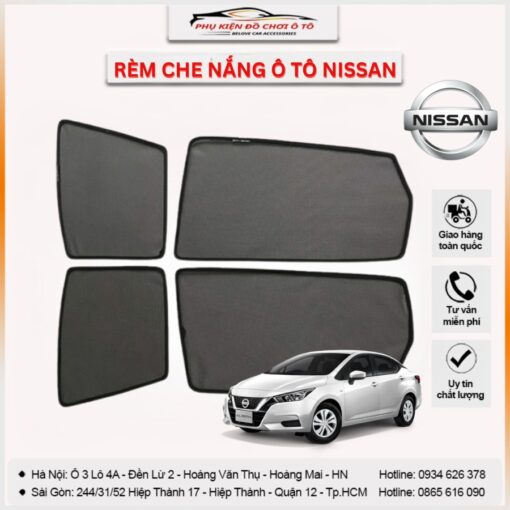 rèm che nắng ô tô Nissan