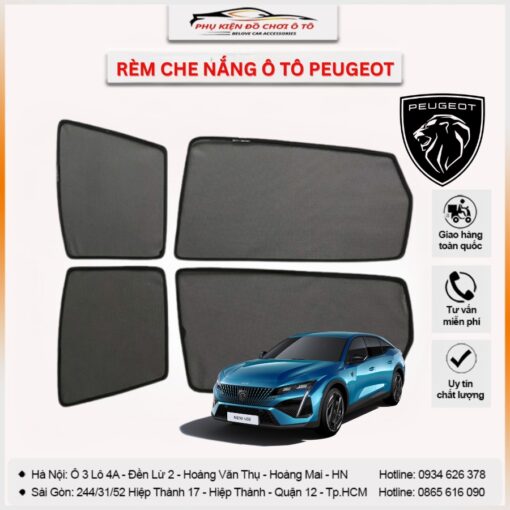 rèm che nắng ô tô Peugeot