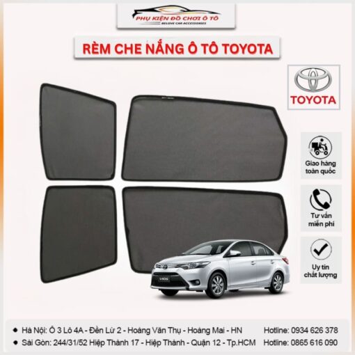 rèm che nắng ô tô Toyota