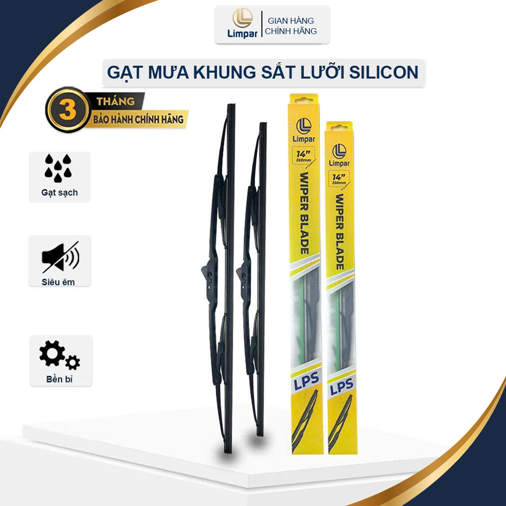 thương hiệu gạt mưa Limpar gạt mưa khung sắt Limpar